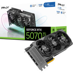 PNY RTX 5070 Ti OC 16GB Triple Fan Graphic Card