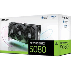 PNY GeForce  RTX 5080 16GB Triple Fan Graphics Card