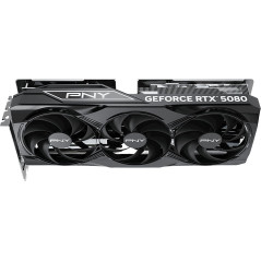 PNY GeForce RTX 5080 OC 16GB Triple Fan Graphics Card