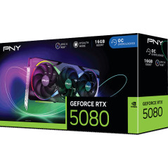 PNY GeForce RTX 5080 OC 16B XLR8 ARGB Graphic Card