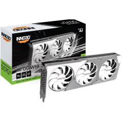 INNO3D GeForce RTX 5070 Ti X3 OC White 16GB Graphics Card