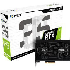 Palit GeForce RTX 3050 Dual 8GB GDDR6 Video Card