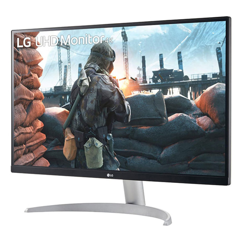 LG 27UP600K-W 27" 4K UHD IPS FreeSync Monitor - White