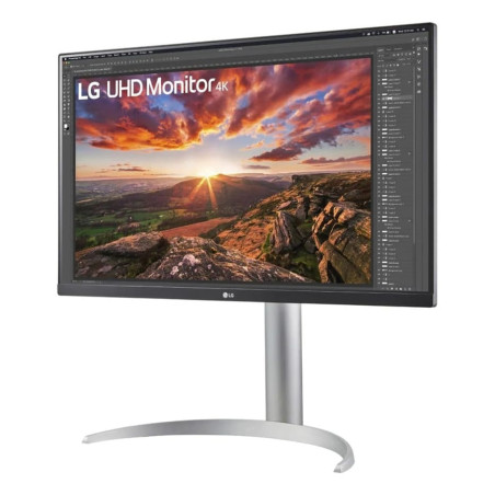 LG 27UP850K-W 27" 4K UHD IPS 90W Power Delivery Height Adjustable Monitor - White