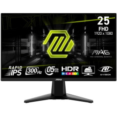 MSI MAG 255XF 24.5" FHD IPS 0.5ms 300Hz Frameless Design Monitor