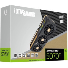 ZOTAC GAMING GeForce RTX 5070 Ti SOLID OC 16GB Graphics Card