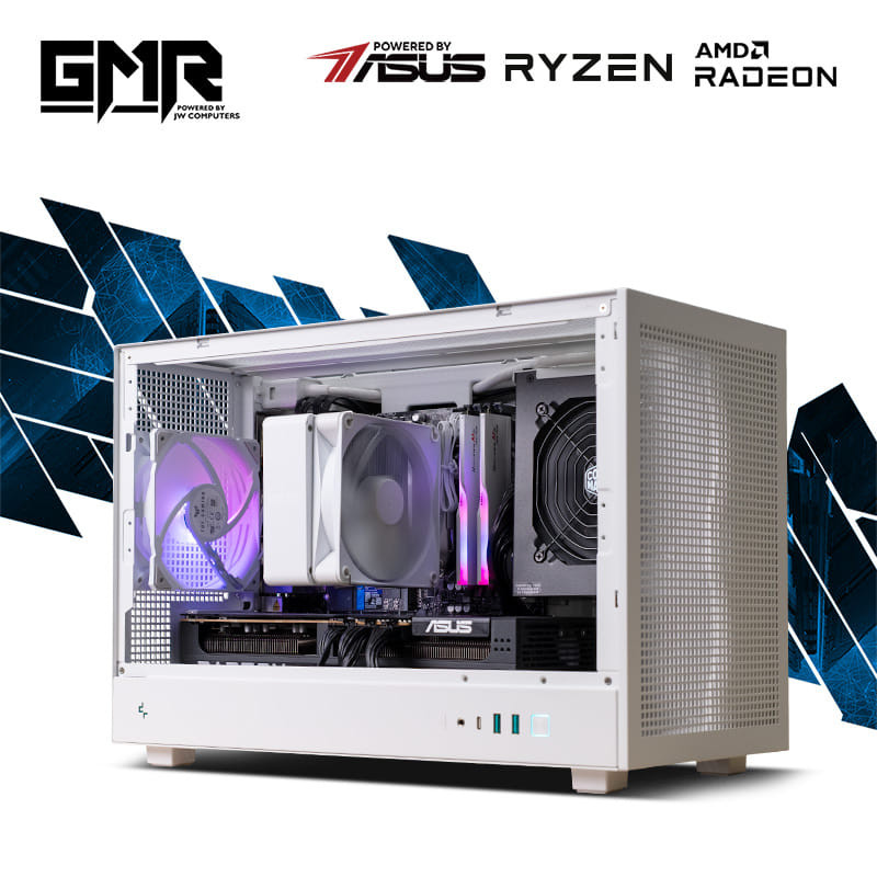 GMR Tundra 9070XT Gaming PC - (Ryzen 5 7500F | 32GB RAM | RX 9070 XT 16G | 1TB NVMe SSD | 750W | Windows 11)