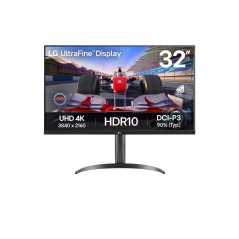 LG 32UR550K-B UltraFine 32" 4K UHD VA HDR10 Height Adjustable Monitor