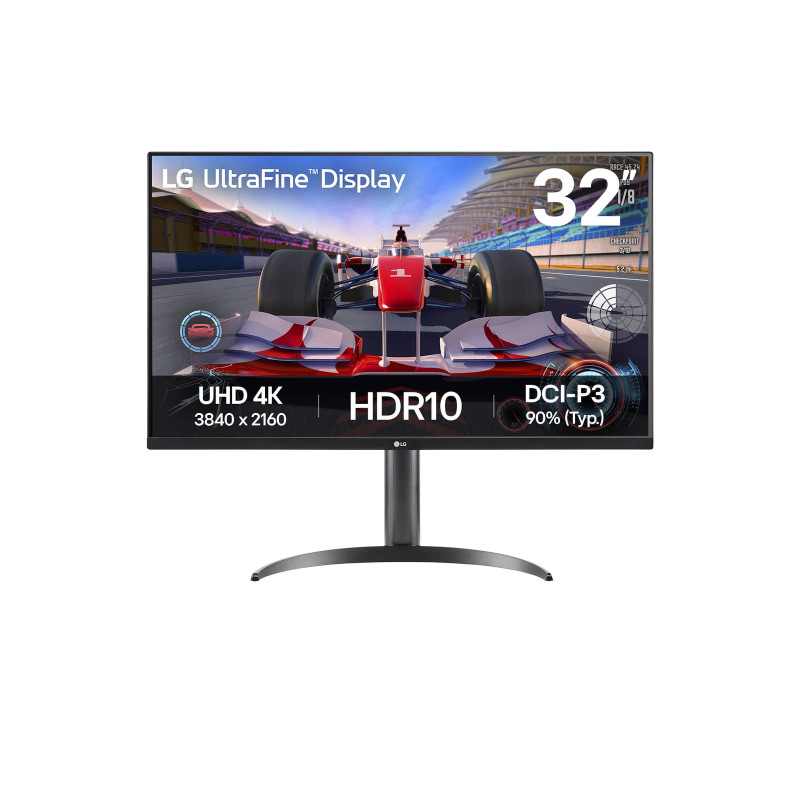 LG 32UR550K-B UltraFine 32" 4K UHD VA HDR10 Height Adjustable Monitor