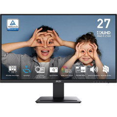 (Ex-Demo) MSI PRO MP273U 27" UHD IPS EyeSergo Business Monitor