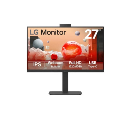 LG 27BA850-B 27" FHD IPS 100Hz USB-C Height Adjustable Monitor