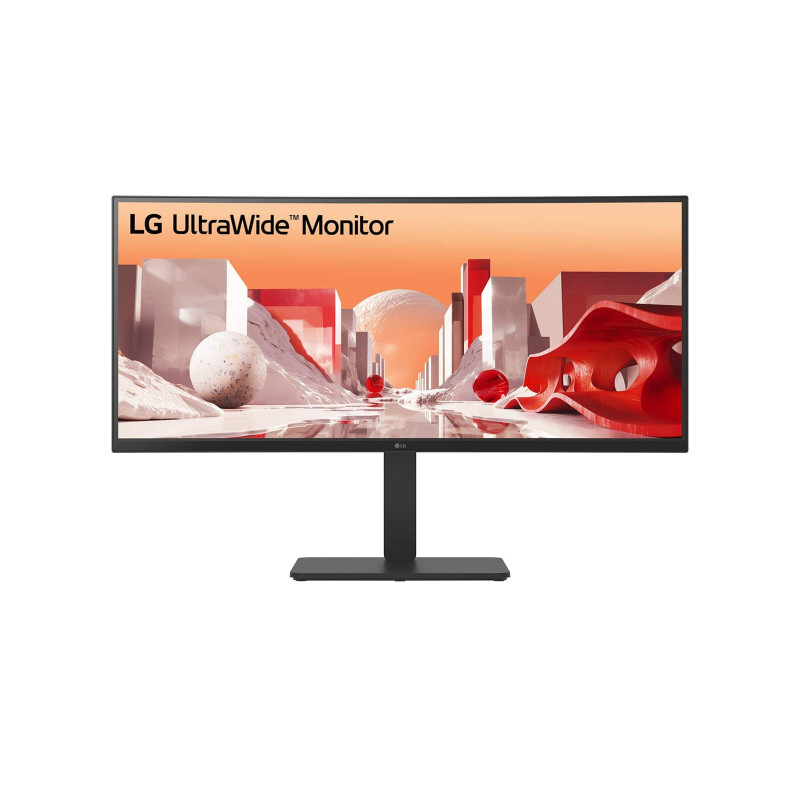 LG 34BA85QE-B 34" UWQHD IPS USB-C Height Adjustable Monitor