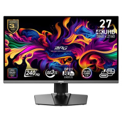 MSI MPG 272URX QD-OLED 27" UHD 0.03ms 240Hz Monitor