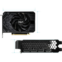 Palit GeForce RTX 4060 Ti StormX Single Fan 8GB GDDR6 Graphics Card