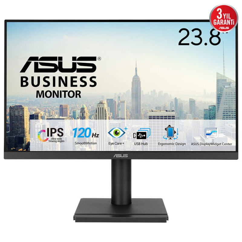 Asus VA249QGS 24" IPS FHD LED 1ms 120Hz Height Adjustable Monitor