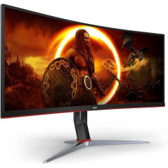 (Ex-Demo) AOC CU34G2XP 34" WQHD 1ms 180Hz Curved HDR400 Gaming Monitor