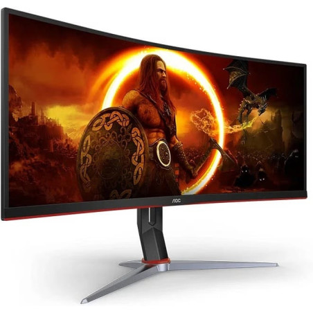 (Ex-Demo) AOC CU34G2XP 34" WQHD 1ms 180Hz Curved HDR400 Gaming Monitor