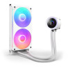 NZXT Kraken Plus RGB 240mm All-In-One Liquid CPU Cooler With 1.54" LCD - White