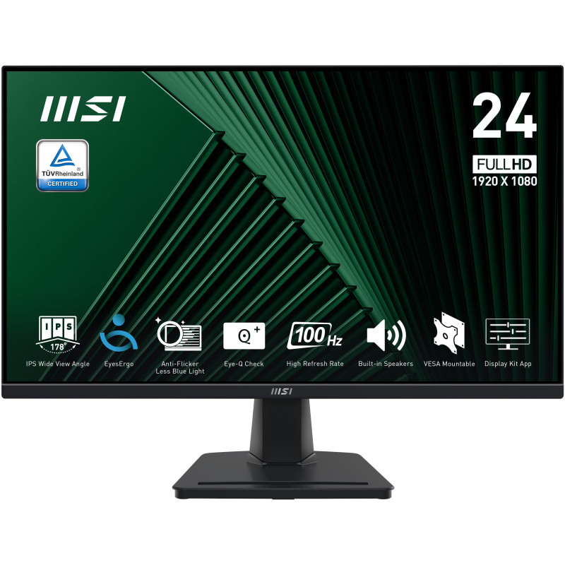 MSI Pro MP245G 23.8" FHD IPS 1ms 100Hz Monitor