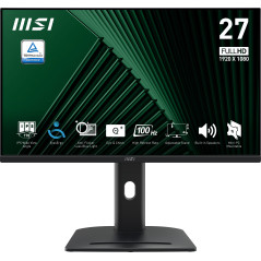 MSI Pro MP275PG 27" FHD IPS 1ms 100Hz Height Adjustable Monitor