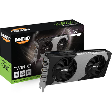 INNO3D GeForce RTX 5060 Ti TWIN X2 16GB GDDR7 Graphics Card