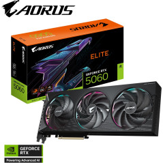 Gigabyte AORUS GeForce RTX 5060 ELITE 8GB Graphics Card