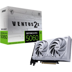 MSI GeForce RTX 5060 8GB VENTUS 2X OC WHITE Graphics Card