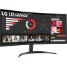 (Ex-Demo) LG 34WR50QK 34" WQHD Curved Ultrawide HDR10 100Hz Monitor