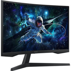 (Ex-Demo) Samsung Odyssey G55C 27" QHD VA 1ms 165Hz Curved FreeSync HDR10 Gaming Monitor