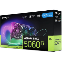 PNY GeForce RTX 5060 Ti EPIC-X RGB Triple Fan OC 16GB Graphics Card