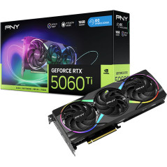 PNY GeForce RTX 5060 Ti EPIC-X RGB Triple Fan OC 16GB Graphics Card