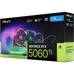 PNY GeForce RTX 5060 Ti EPIC-X RGB Triple Fan OC 8GB Graphics Card