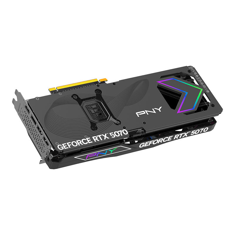 PNY GeForce RTX 5070 ARGB EPIC-X RGB Triple Fan OC 12GB Graphics Card