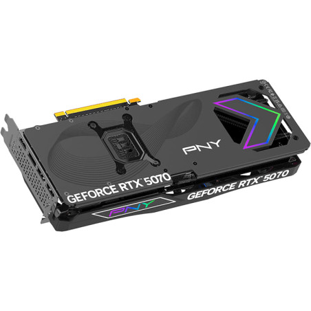 PNY GeForce RTX 5070 ARGB EPIC-X RGB Triple Fan OC 12GB Graphics Card