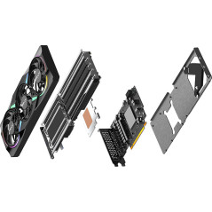 PNY GeForce RTX 5070 ARGB EPIC-X RGB Triple Fan OC 12GB Graphics Card