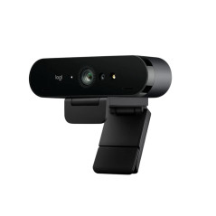 Logitech Brio 4K Ultra HD Webcam with Windows Hello support - Graphite