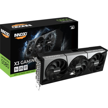 INNO3D GeForce RTX 5080 X3 Gaming OC 16GB Graphics Card