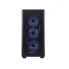 Cooler Master Elite 502 ATX ARGB Fan Tempered Glass Case - Black (Without Power Supply)