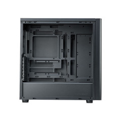 Cooler Master Elite 502 ATX ARGB Fan Tempered Glass Case - Black (Without Power Supply)