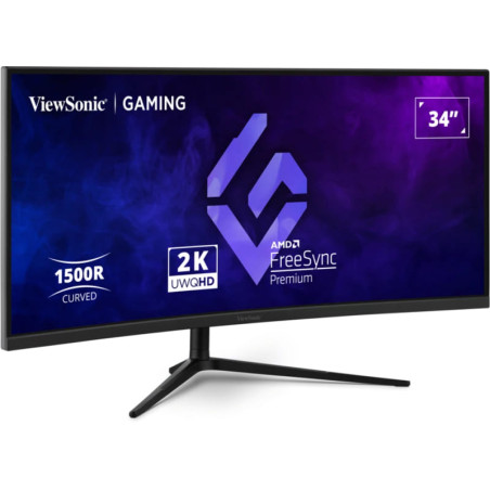 ViewSonic VX3418C-2K 34" UWQHD 180Hz Curved Monitor
