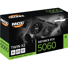 INNO3D nVidia GeForce RTX 5060 TWIN X2 8GB GDDR7 Graphics Card