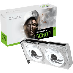 Galax GeForce RTX 5060 Ti 1-Click OC White 8GB Graphics Card