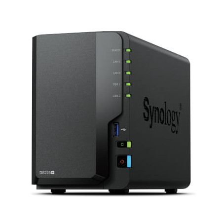 Synology DiskStation DS225+ 2-Bay 3.5" Diskless NAS