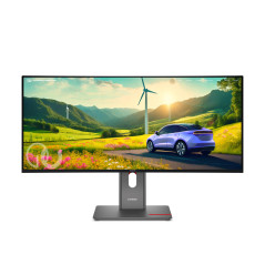 Lenovo P34WD-40 34" WQHD IPS Curved Height Adjustable Monitor