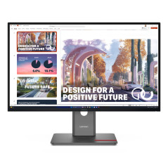 Lenovo P27QD-40 27" QHD WLED IPS Height Adjustable Monitor