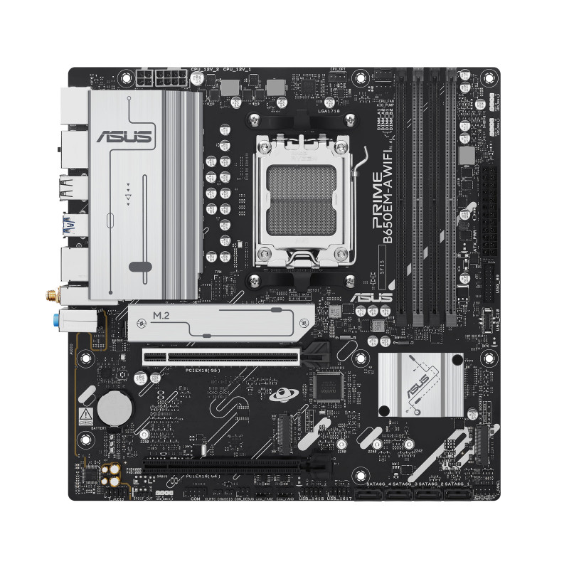 ASUS PRIME B650EM-A Wi-Fi AM5 Micro-ATX Motherboard
