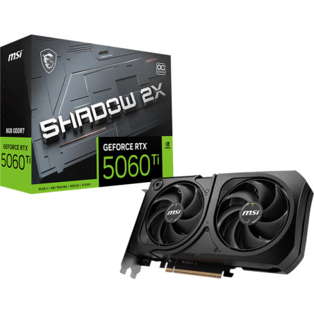 MSI GeForce RTX 5060 Ti 8G SHADOW 2X OC PLUS Graphic Card