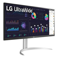 (Ex-Demo) LG 34WQ650 34" UltraWide FHD IPS 100Hz FreeSync HDR400 USB-C Height Adjustable Monitor