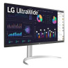 (Ex-Demo) LG 34WQ650 34" UltraWide FHD IPS 100Hz FreeSync HDR400 USB-C Height Adjustable Monitor