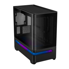 Asus PRIME AP202 Tempered Glass Micro-ATX Case - Black